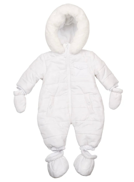 MINTINI- white snowsuit