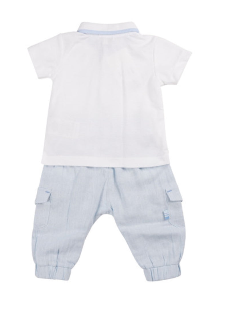 MINTINI- MB6327- Cargo pant set