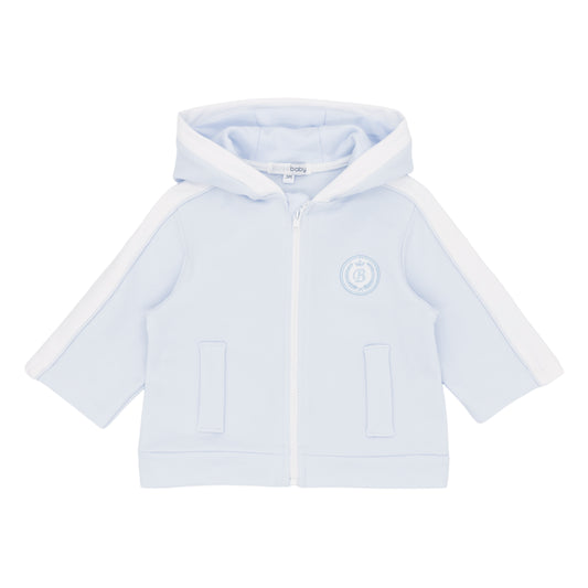 BLUES BABY- Hooded lounge jacket ( Blue)