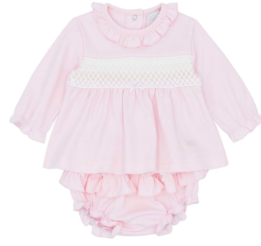 AMORE- Smocked jam pant set (0038)