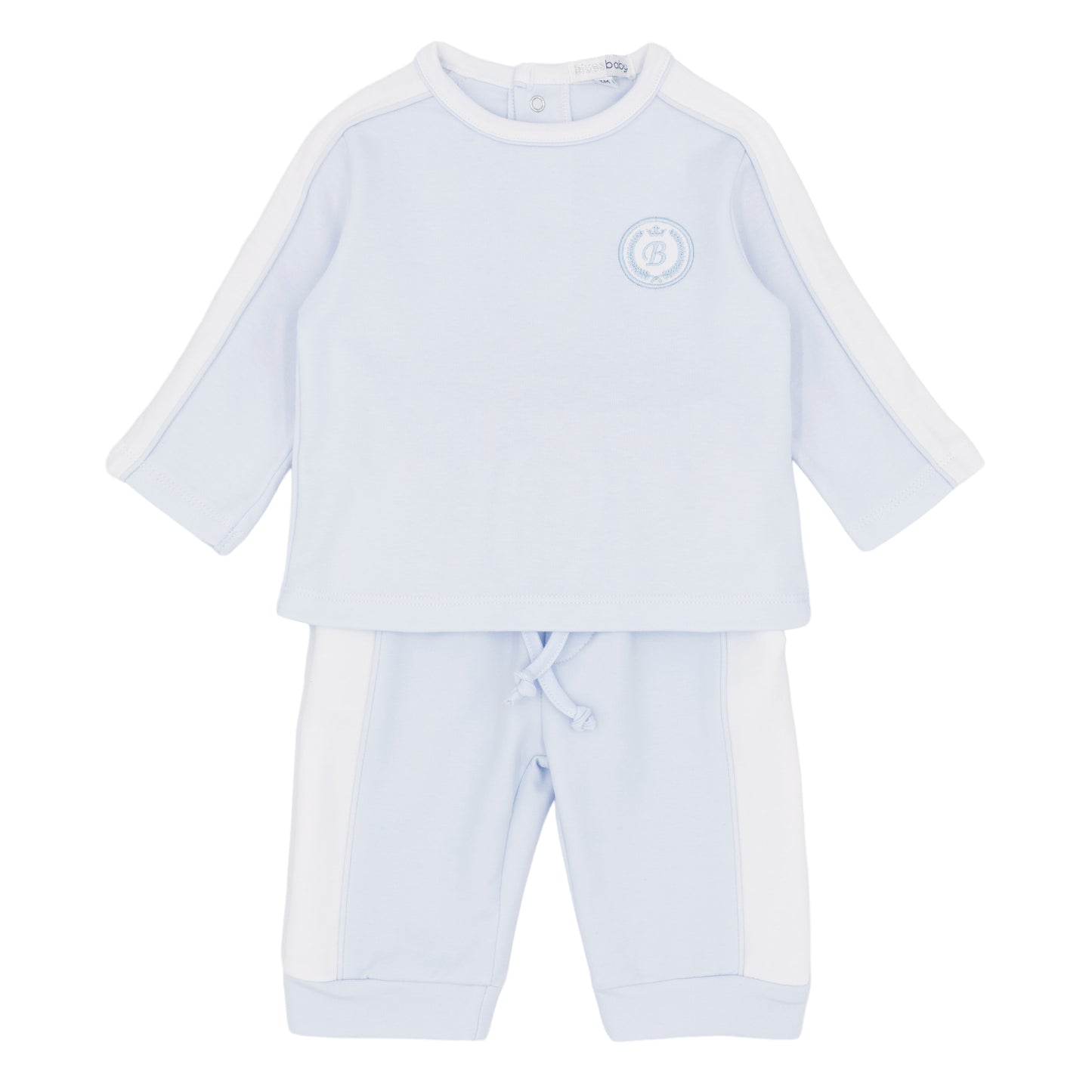 BLUES BABY- Round neck jog set ( Blue)