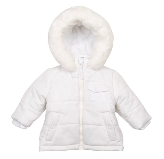 MINTINI- Boys fur hood coat ( 6508)