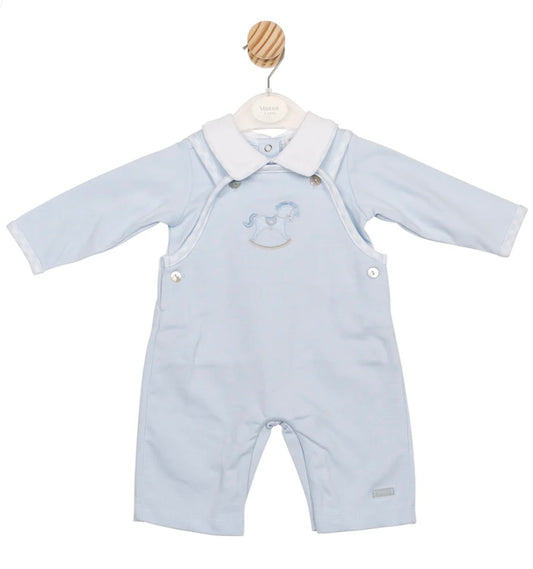 MINTINI- Rocking horse dungaree set ( 6559)