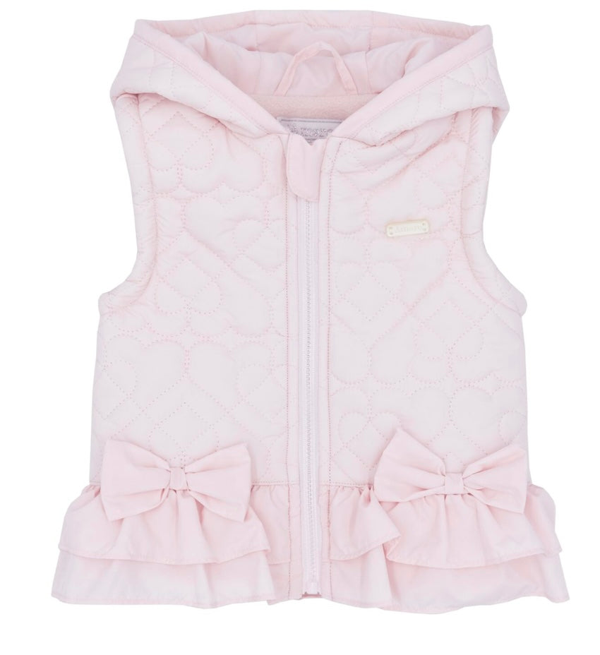 AMORE- Girls quilted Gillet (0009)