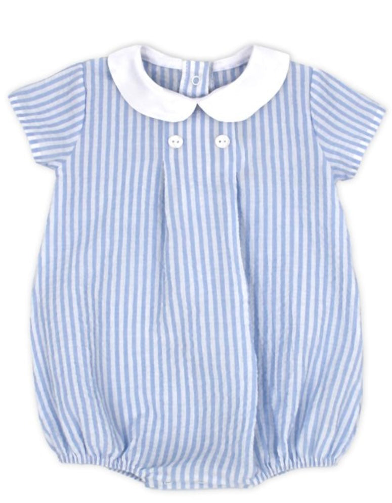 RAPIFE- Seersucker collar romper ( 4108S26)