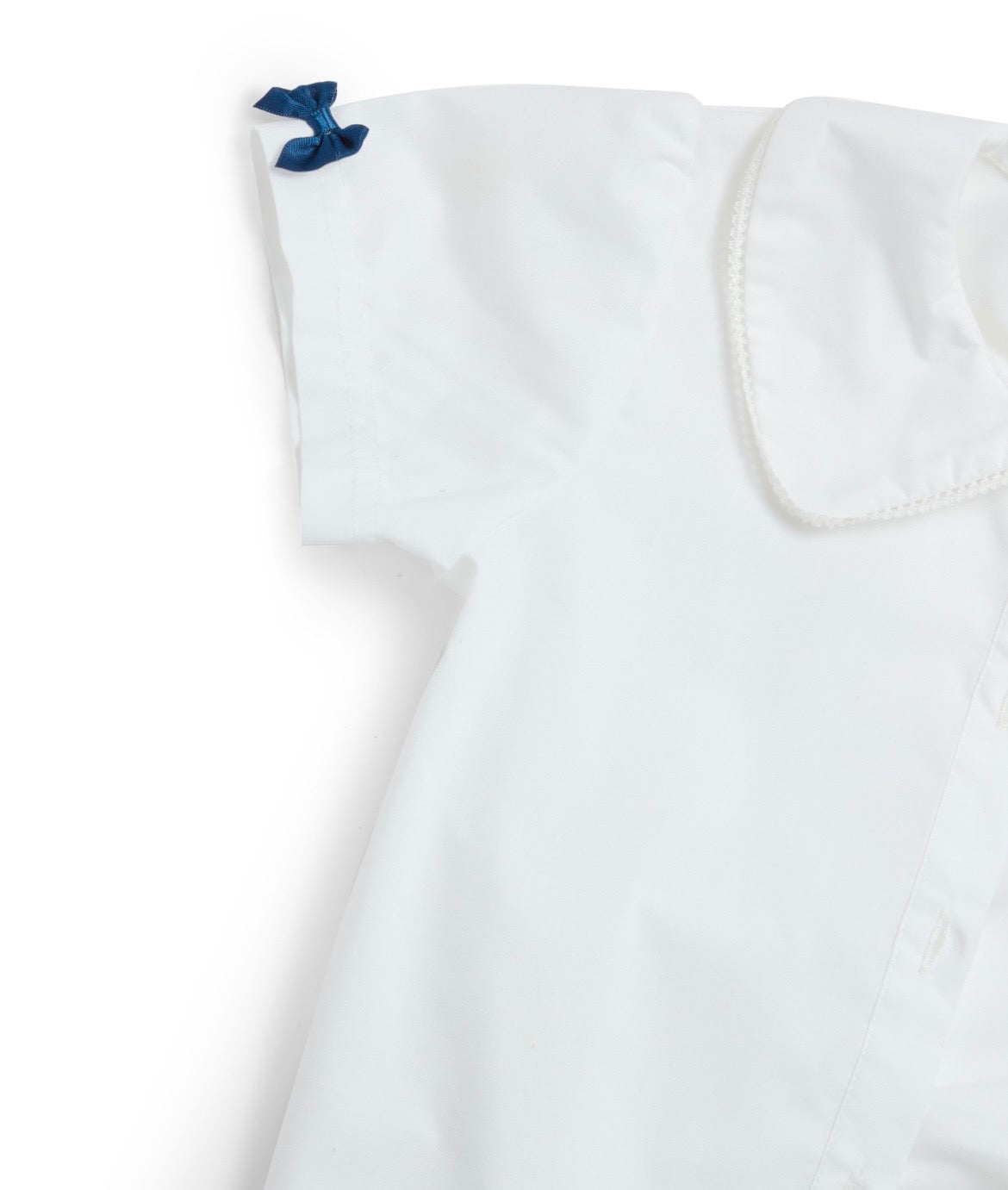 CARAMELO-School shirt with satin bow