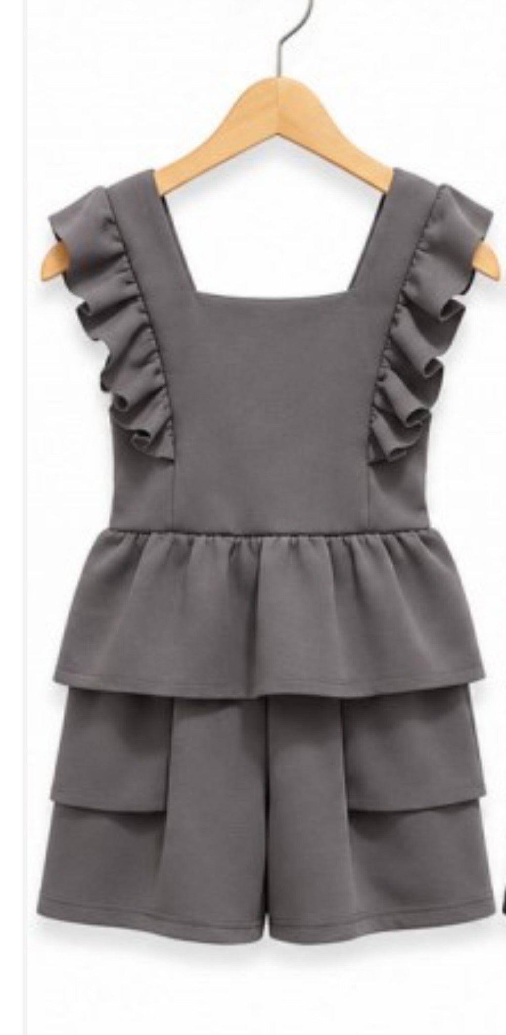 LITTLE MISS MADDIE-Frill playsuit