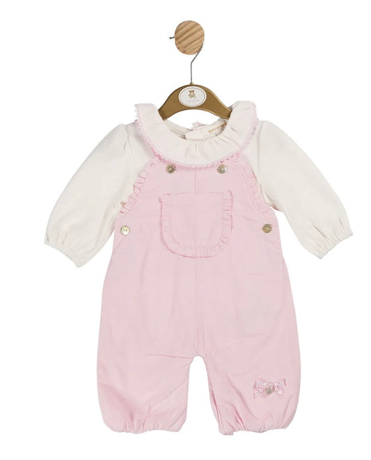 MINTINI- Cord Dungaree 2 piece