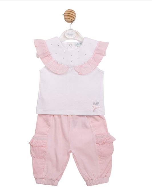 MINTINI- Frill trouser set ( MB7097)