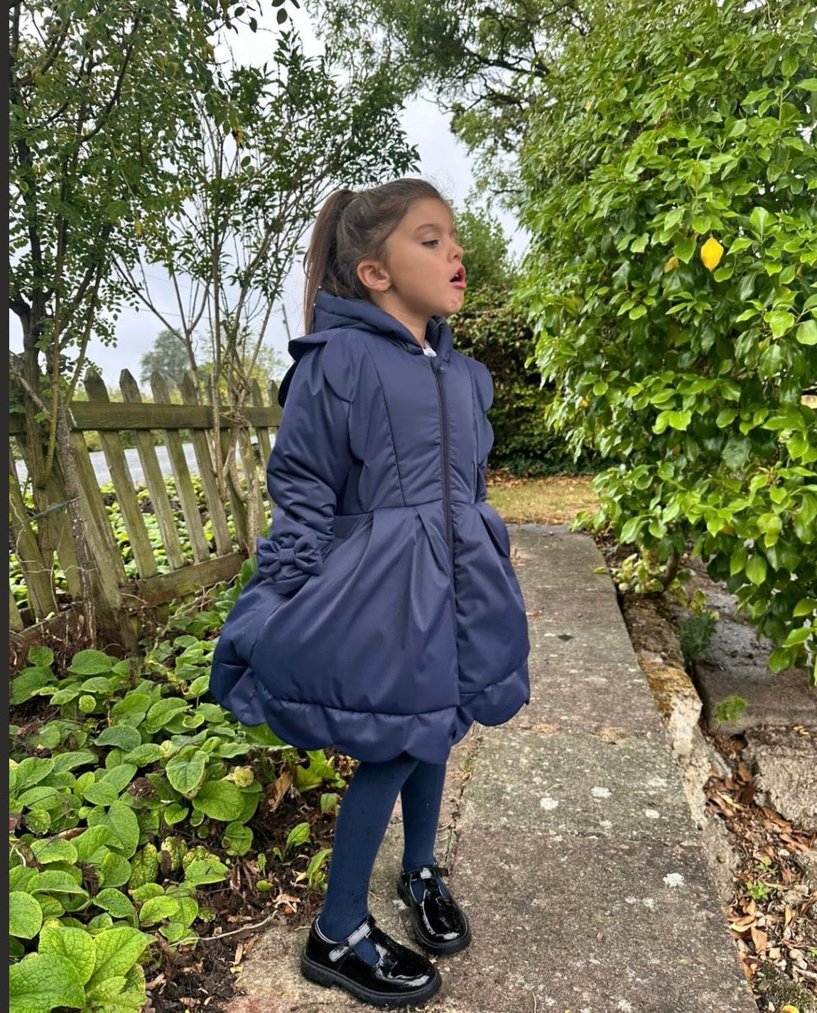 LOVE & LEARN- Scalloped edge school coats
