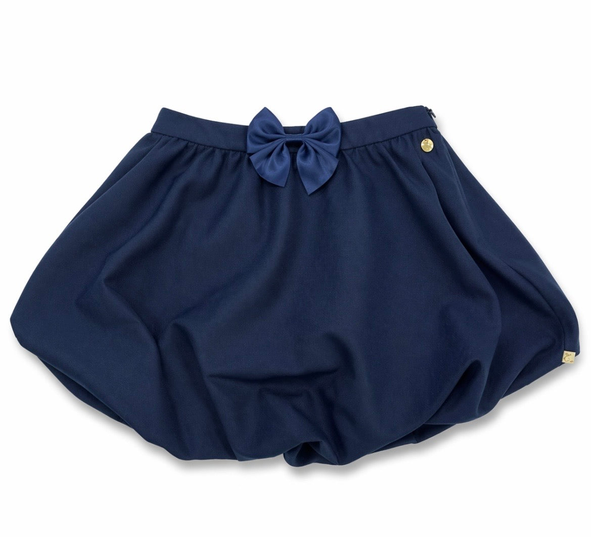 CARAMELO- Bubble hem skirt