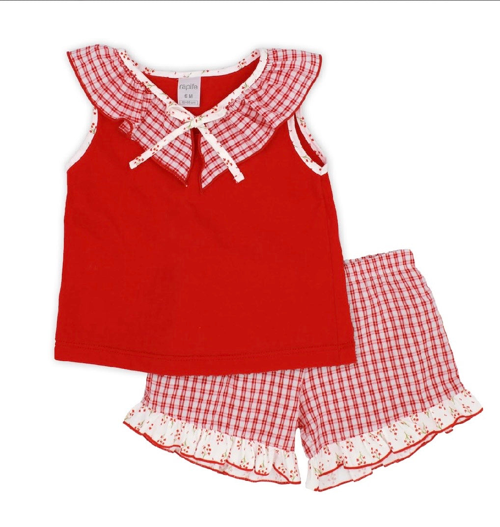 RAPIFE- T-shirt and short set ( 4651S26)