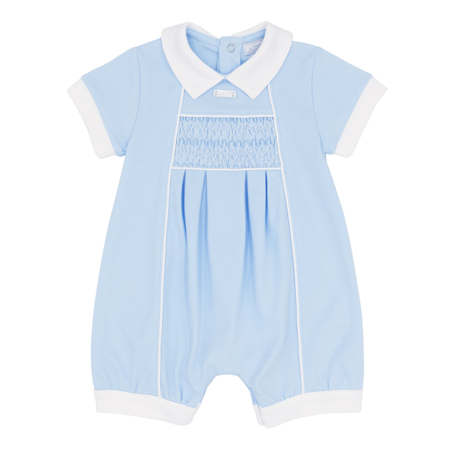 AMORE - Smocked shortie romper (0041)