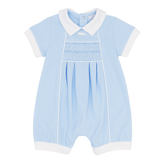 AMORE - Smocked shortie romper (0041)