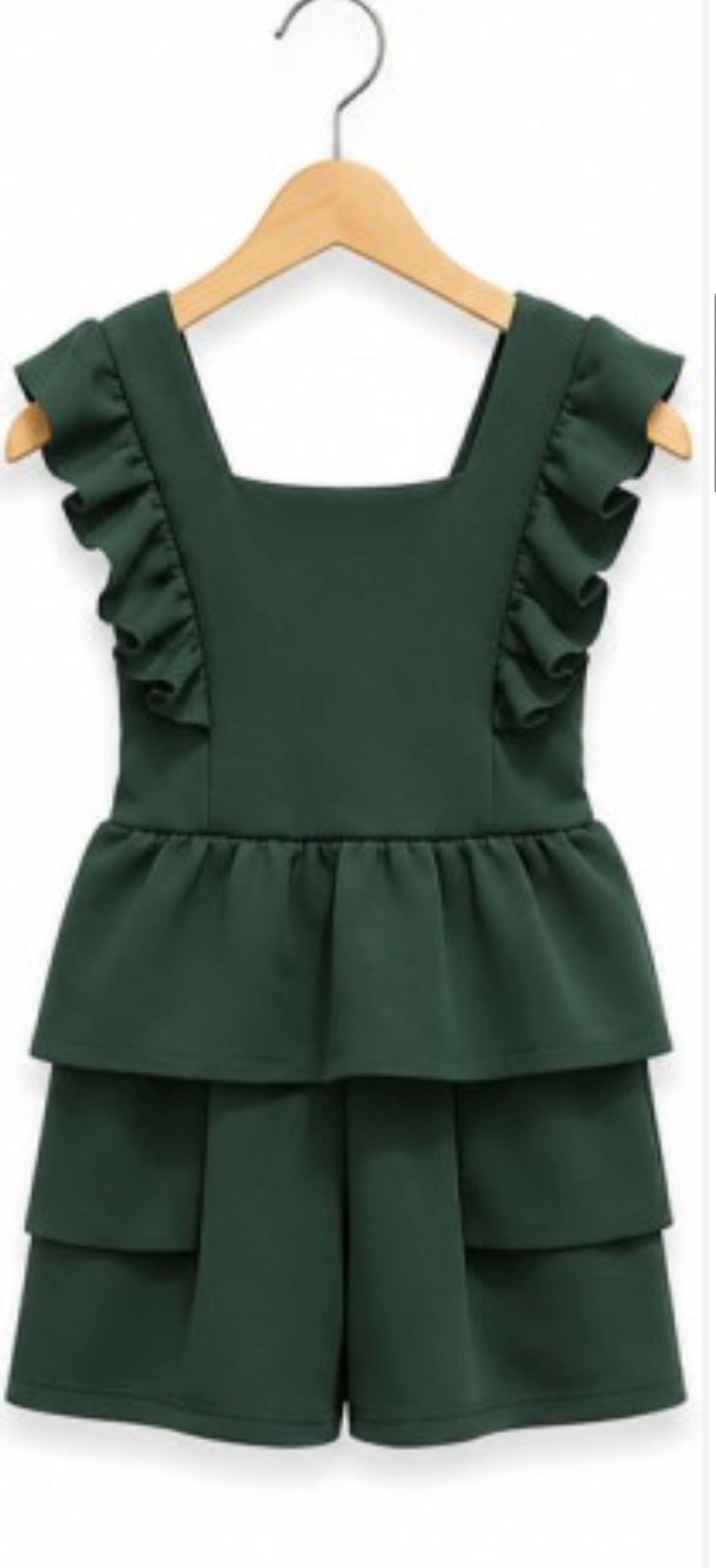 LITTLE MISS MADDIE-Frill playsuit