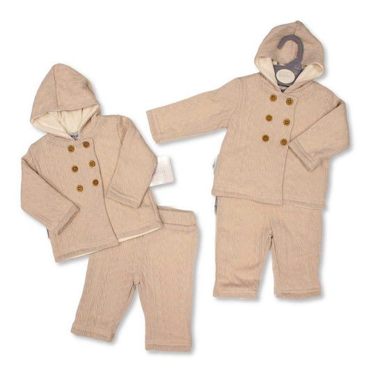 NURSERY TIME- Hooded pram suit