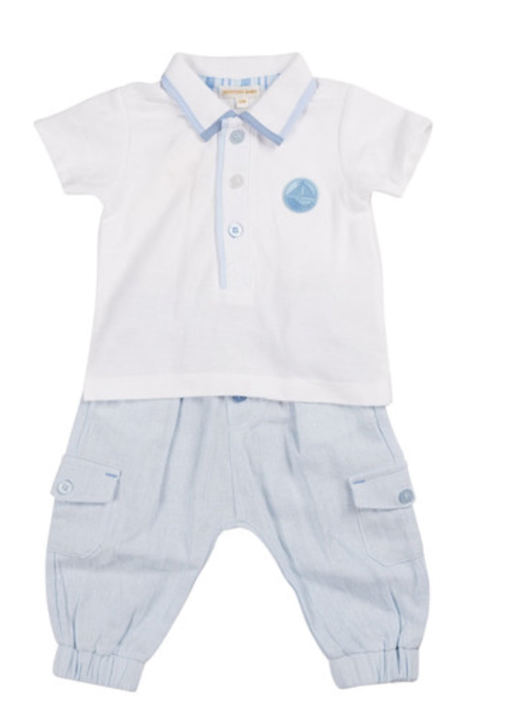 MINTINI- MB6327- Cargo pant set
