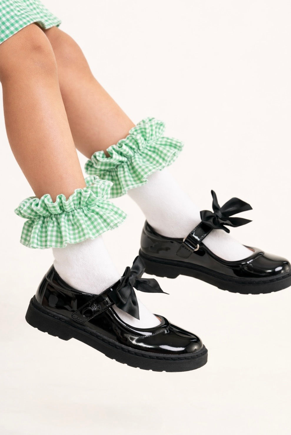 CARAMELO- Gingham ankle Tutu