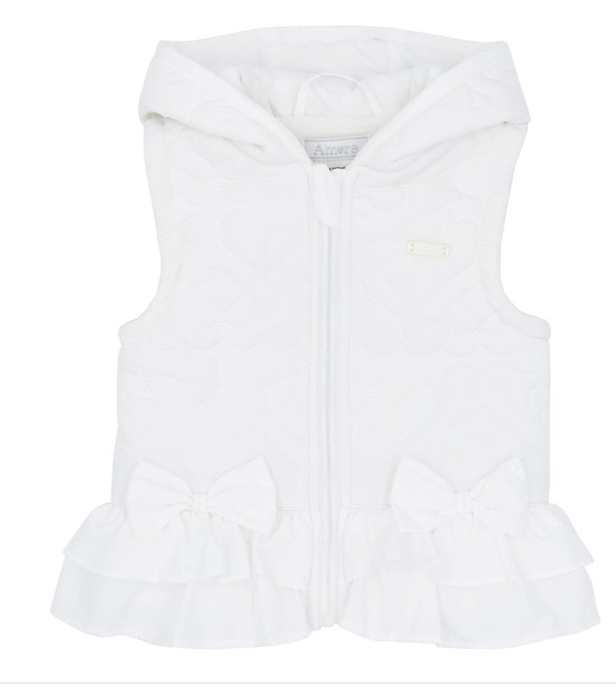 AMORE- Girls quilted Gillet (0009)