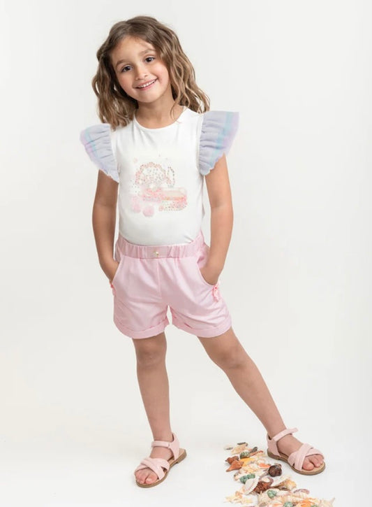 CARAMELO -Sea dreams short set