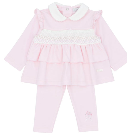 AMORE- Smocked legging set ( 0028)