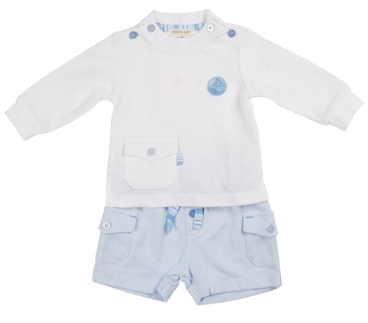 MINTINI- sweatshirt and shorts