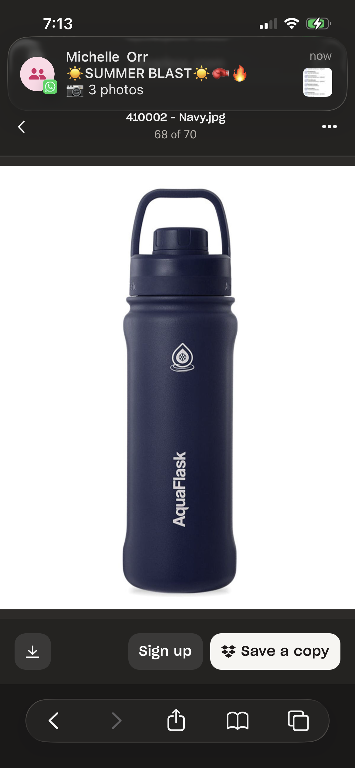 CARAMELO - 18 oz sip water bottle