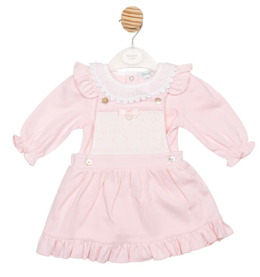 MINTINI- pinafore and top set ( 6711)
