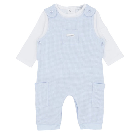 BLUES BABY- Boys dungaree set ( 2213)