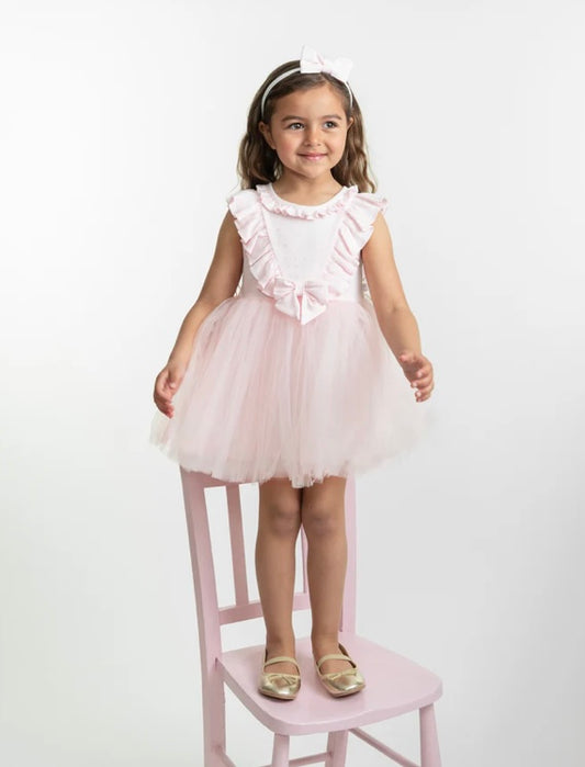 CARAMELO- Tulle dress ( pink)