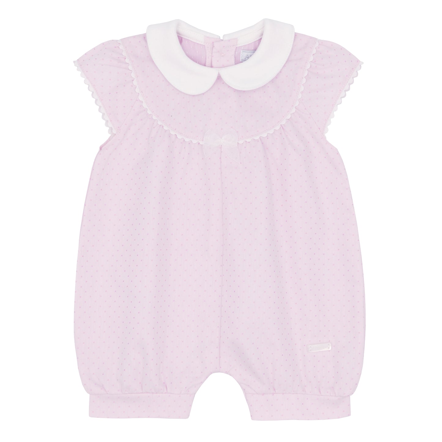 AMORE- pink shortie romper ( 0092)