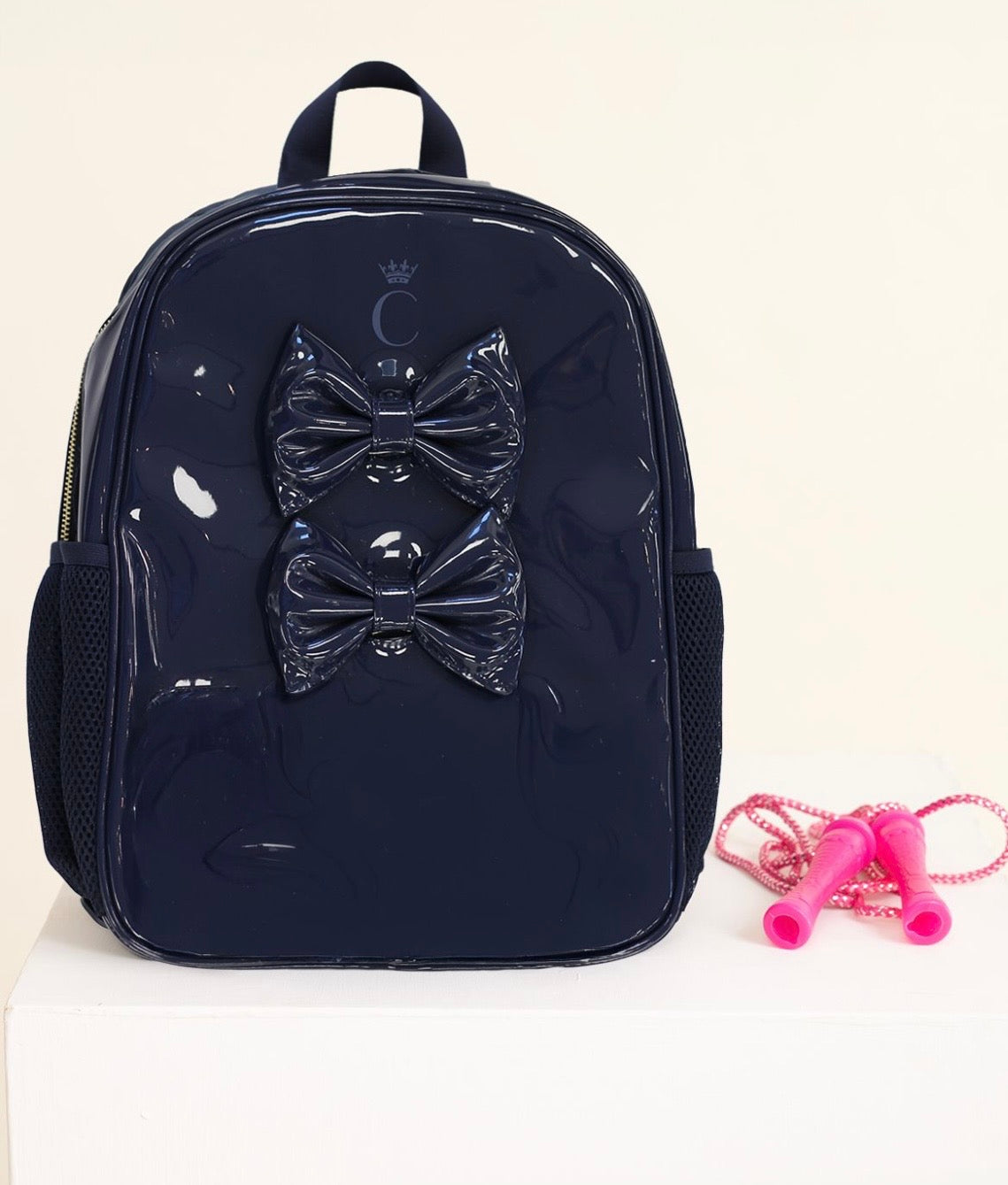 CARAMELO-Patent double bow backpack