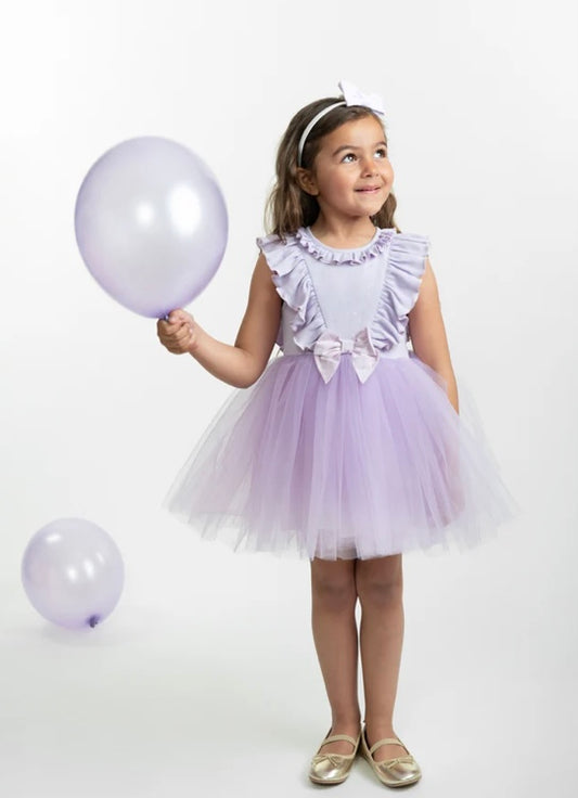 CARAMELO- Tulle dress ( Lilac)
