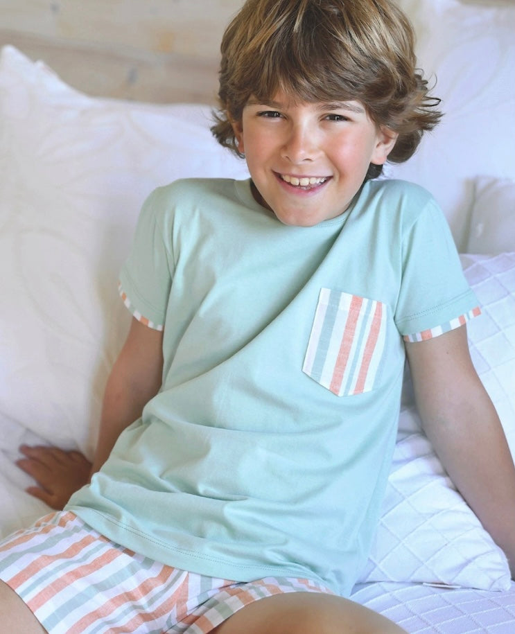 RAPIFE- Stripe short set ( 5750C26)