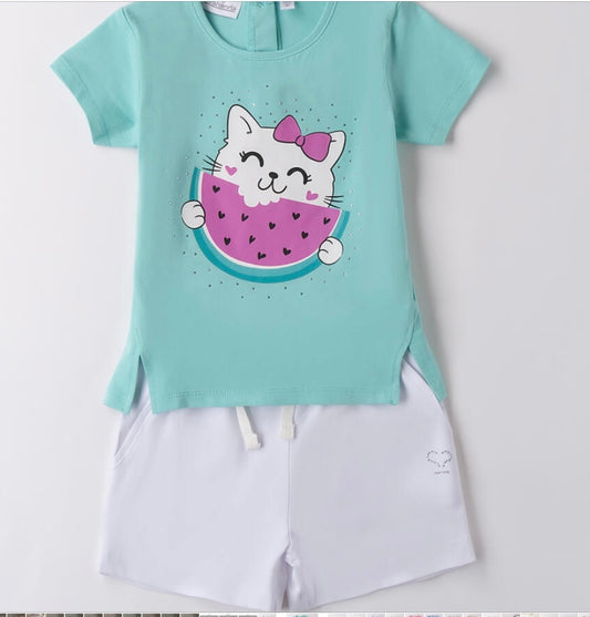 MINIBANDA- cat short set