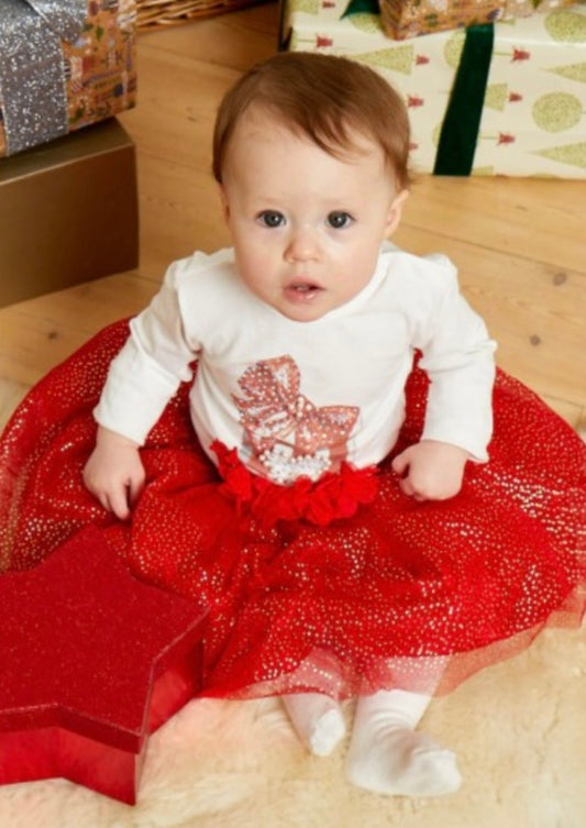 CARAMELO- 0122104A- sparkle tutu set (RED)