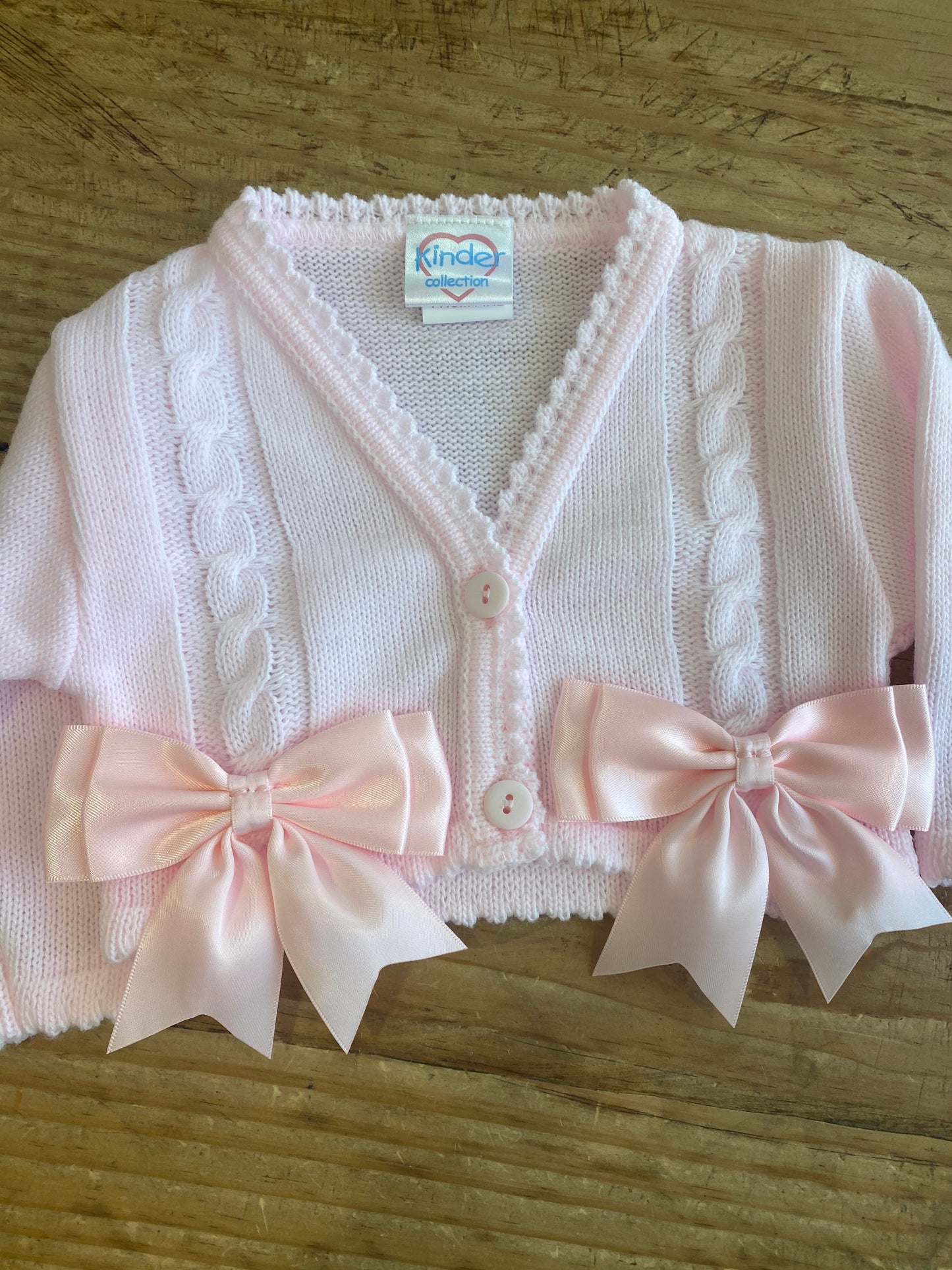 Kinder- Bow Cardigans