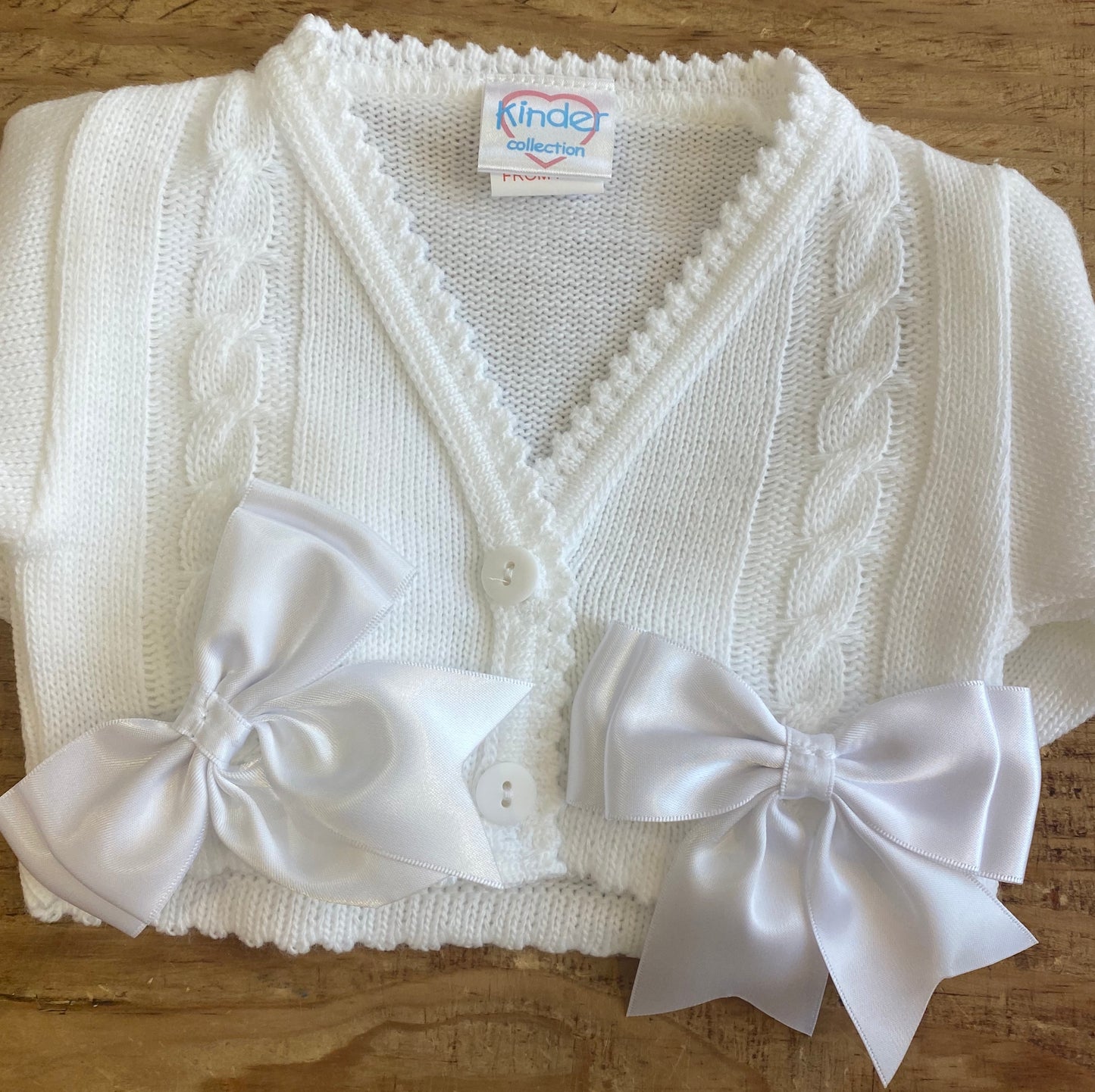 Kinder- Bow Cardigans
