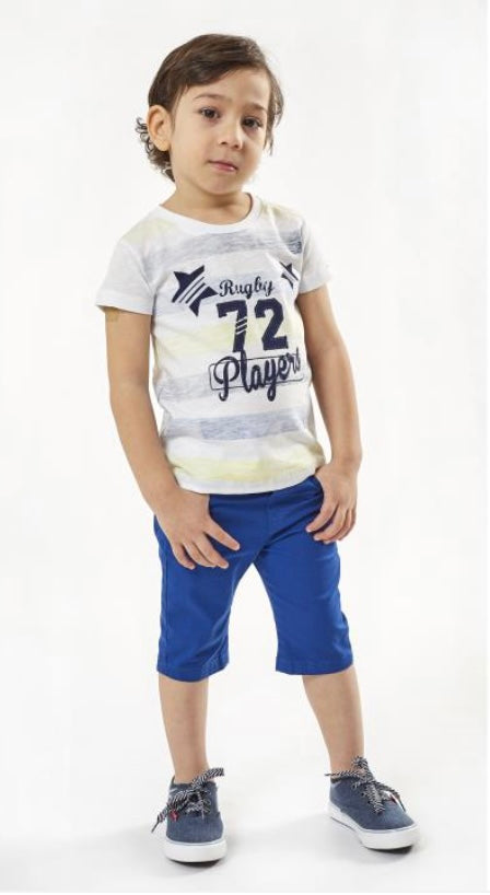 HASHTAG- Boys shorts set