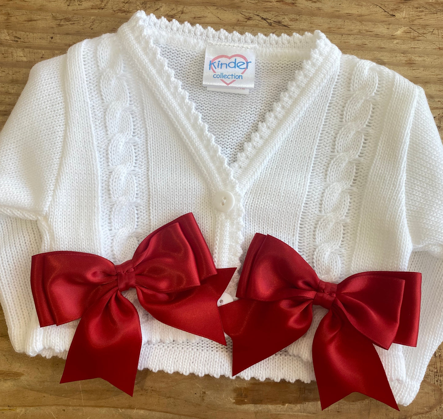 Kinder- Bow Cardigans